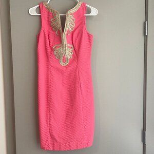Lilly Pulitzer Janice Shift Dress Pink